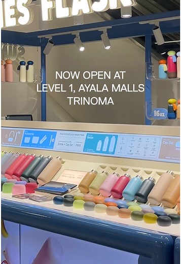 Now at Trinoma 💧Get these freebies at our new Sunnies Flask store ​​ ​​ 🎨 Free stickers* and engraving with every bundle purchase ​​ 🎨 Free shop tote* with every bundle purchase​​ ​​ 📍Sunnies Flask store​​ Level 1, Trinoma, North Ave​​ ​​ *until January 21, 2025 or until supplies last
