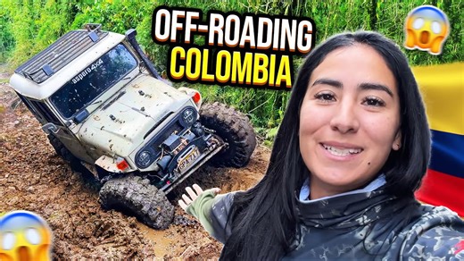 Colombia off-road: No lockers needed