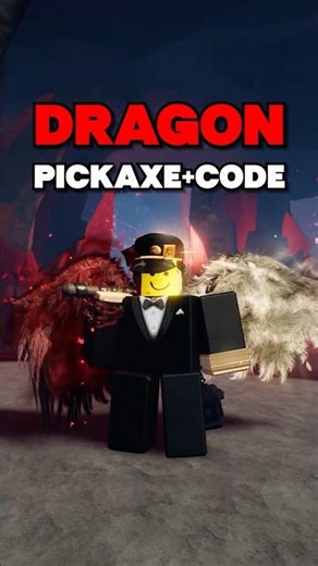 New Dragon Head Pickaxe + Code in The Forge...