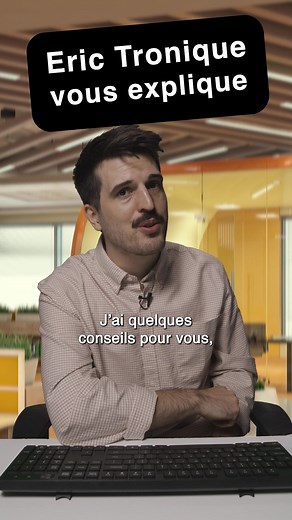 Un nouveau membre dans la famille Vidéotron 🥳 Eric Tronique, un passionné de numérique et d’informatique, vous explique ce que vous avez toujours voulu savoir à propos de la techno! Ce mois-ci, il répond à un usager qui veut savoir comment prolonger l’autonomie de la batterie de son ordinateur portable🪫