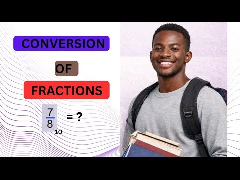 Conversion of fractions in base 10 to any other base. #education #learning #trending #shortvideo