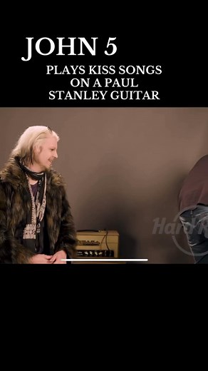 549K views · 10K reactions | John 5 is the current guitarist for Motley Crue #john5 #guitar #paulstanley #followformore | Laurie Rycher | Facebook
