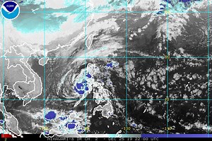 Typhoon Ursula now over West PH Sea
