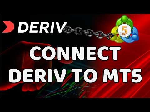 How To Connect Deriv Account to MetaTrader 5 (Full Beginner Guide)