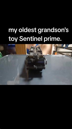 Explore Sentinel Prime from Transformers in Stop Motion
