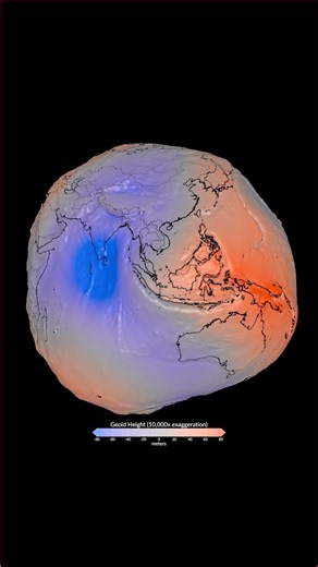 La NASA explicó cuál es la verdadera forma de la Tierra y por qué no es una esfera perfecta