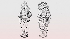 Every month I make a tutorial for my patrons, and last month’s tutorial was on drawing clothes! I talk about how I draw folds and convey mass and movement when I draw clothing in my art, but most importantly, I draw a bunch of fun little outfits from the imagination ~ that’s something I’ve loved doing ever since I was a teenager! The full tutorial is about 40 minutes long, and includes captions as well. You can get access to this and also all of my previous tutorials - 11 in total! - through my