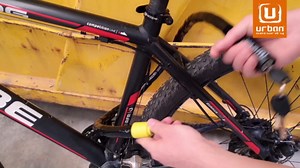 Urban UR5120 Phyton Cable Lock, Reinforced Steel Cable with Very Flexible Articulated Shielding, High Security Lock, Anti Theft Armored Cable for Motorcycle, Electric Bicycle, Scooter, 120cm/3,9ft