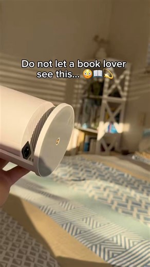 📚🌠 Not just a light. A whole other world. This book projector transforms your space into a living story — casting castles on your ceiling, starlight on your walls, and wonder into your night. ✨🏰 Whether you’re deep in fantasy, lost in romance, or chasing dragons in your imagination — this is more than reading. It’s world-building, from the comfort of your bed. Let the magic spill out of the pages and into your room. #BookProjector #FantasyGlow #BookishEscape #CozyReaderVibes #MagicOnTheWalls 