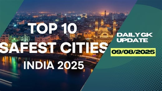 Daily Current Affairs 9th August 2025, Important News Headlines (Daily GK Update)
