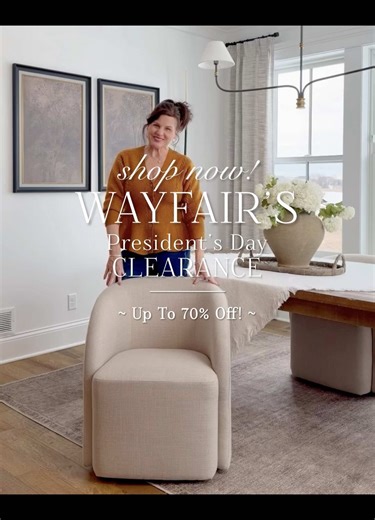 Spring Refresh Your Dining Room with Wayfair's Clearance Sale