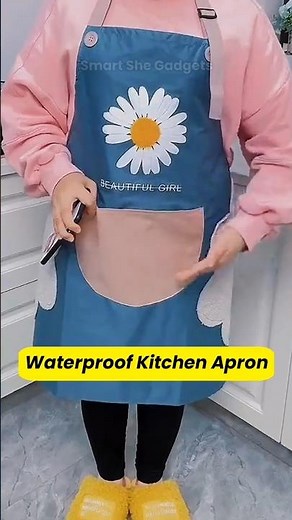 Waterproof Kitchen Apron with Hand Towels
