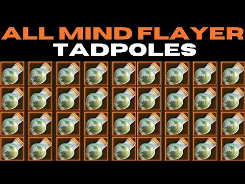 Baldur's Gate 3: Every Mind Flayer Specimen Location & Guide (100% Tadpole Walkthrough)