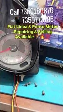 Fiat Linea & Punto Meter Repairing & Selling Available part 2 #trending #automobile #car #mumbai