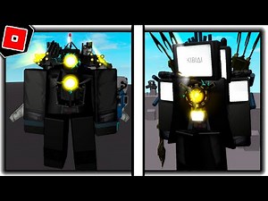 How to get INFECTED UPGRADED TITAN TV MAN and MORE in SUPREME TITANS RP - Roblox