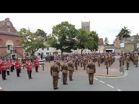 23 Parachute Engineer Regiment: Woodbridge Freedom Parade 2023.