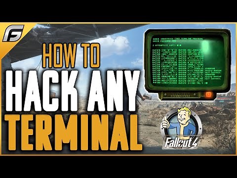 Fallout 4 Next Gen HOW TO HACK TERMINALS - Easy Tips to Getting The Correct Password