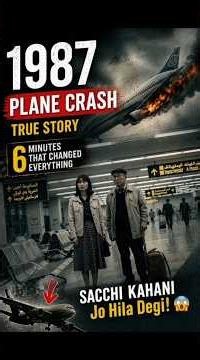 1987 Plane Crash Mystery That Shocked The World ✈️😱 ll ‪@untoldstories-officials‬ ‪@X-A-C-T‬ #viral