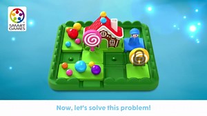 SmartGames Hansel & Gretel’s Candy Adventure – Preschool Logic Game with 48 Challenges, STEM Puzzle Toy for Ages 4–7, Single Player Brain Game with Fairy Tale Theme