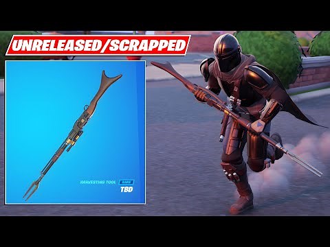 STAR WARS Mandalorian scrapped Pickaxe Gameplay! Fortnite