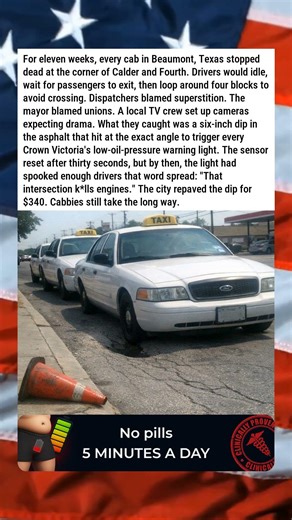 LOCAL FLEET OF TAXIS REFUSES TO CROSS THIS INTERSECTION 🚕🚧😂