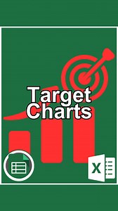 How to make Target Charts in Excel #cheatsheets #excel #exceltips #spreadsheet #googlesheets #tutorial | CheatSheets