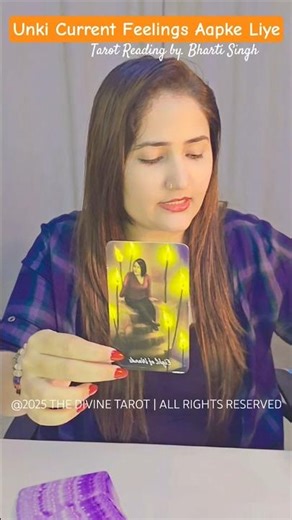 unki current feelings today | Hindi tarot card reading by bharti singh | The Divine Tarot