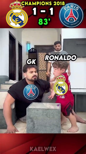 Real Madrid beat PSG in 2018 match