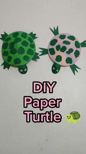1.1K views · 18 reactions | How to make a Paper Turtle  | Simple Paper Crafts ideas ♥️ #diy #tutorial #papercraft #papercraftideas #reels #reelsfb #reelsvideo #reelsviral #fbreels #fbreelsvideo | Tonyang | Facebook
