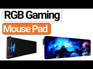 ✅TOP 5 best RGB Gaming Mouse Pad on Amazon in 2026. [Budget to Best]