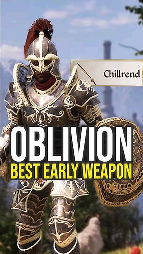 Best Early Weapon In The Elder Scrolls Oblivion Remastered... (Oblivion tips and tricks)