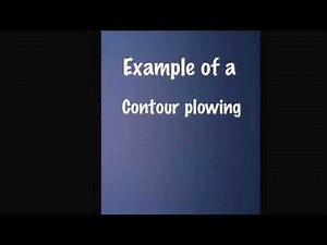 Science preventing soil erosion- terracing,contour plowing,strip cropping