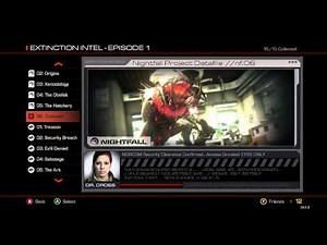 Extinction NIGHTFALL All Intel Storyline Files [1080p] - Call of Duty Ghosts Onslaught DLC