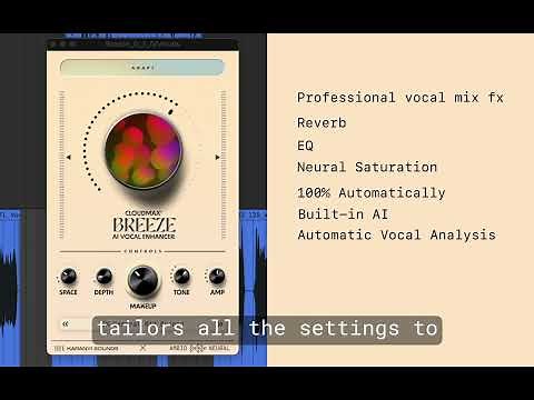 CloudMax Breeze: AI-Powered Vocal Enhancer (Short) – Sneak Peek!
