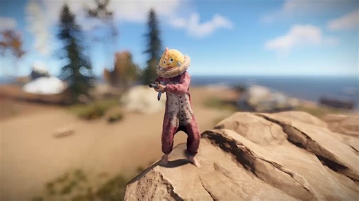 16K views · 55 reactions | The Nest Hat is on the store as a limited time item! Grab that, the Bunny Hat, or the Egg Costume quick! | Play Rust | Facebook