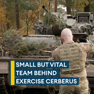 66K views · 933 reactions | The team behind the team欄 In October, thousands of British troops and hundreds of vehicles were deployed to Germany to participate in Exercise Cerberus 2024. The support of the RLS (real-life support) is crucial to ensuring the smooth running of large-scale exercises like this. Find out more | Forces News | Facebook