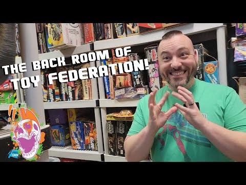 What did I find Toy Federation's NEW BACK ROOM Toy Hunting!?
