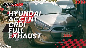Full exhaust with custom resonator and custom turndown tip on Hyundai accent CRDI ‼️𝙉𝙞𝙩𝙧𝙤𝙛𝙪𝙯𝙚 𝙀𝙭𝙝𝙖𝙪𝙨𝙩 𝙎𝙮𝙨𝙩𝙚𝙢‼️ Services ✔️Full exhaust for Gas & Diesel Engines ✔️Axleback/Catback fabrication ✔️Downpipes/Headers fabrication ✔️Aluminum or stainless Intakes /Charge pipes/Fmic fabrication ✔️Motorcycle pipes fabrication Our Products: 🔴Jdm mufflers (japan surplus) 🔴Budget Mufflers 🔴Nuj automotive Thailand 1:1 muuflers 🔴Magnaflow mufflers/tips 🔴Borla mufflers/tips 🔴CGR Perfo