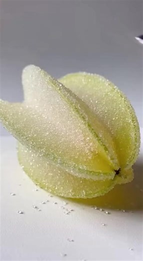 star fruit 😋. asmr with AI tools enjoy 😁 #satisfyingvideos #ASMR #foryou