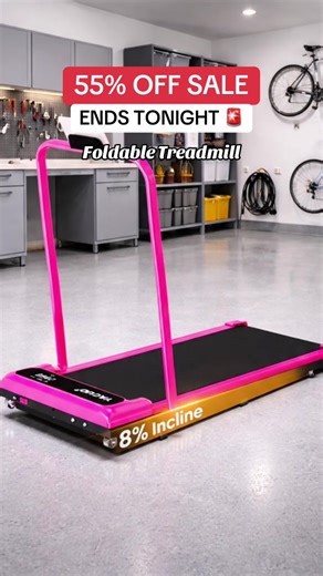 Foldable Treadmill Sale - Save 55% Today!