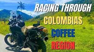 Watch how one rider raced through Colombia’s coffee heartland