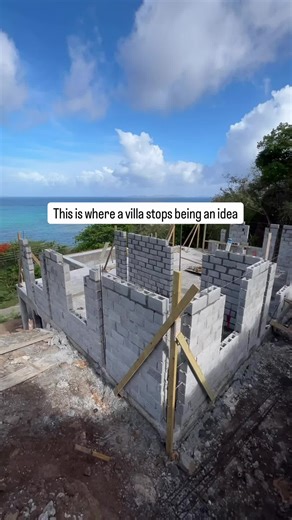 Building a Caribbean Villa: Step-by-Step Progress