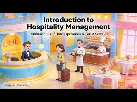 Introduction to Hospitality Management (15 Minutes)