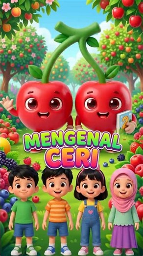 Mengenal Buah Ceri | Nama dan Fakta Menarik untuk Anak