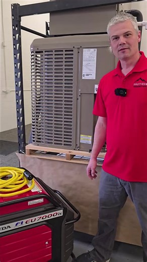 Run your Heat Pump with a generator and keep warm! Also get power into your house EASY with the GenerLink transfer switch!! | Hutch Mountain