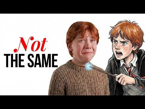 Why Movie Ron FAILED Book Ron Weasley