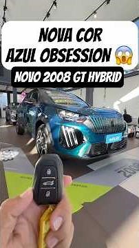 The new Peugeot 2008 GT Hybrid has gained a new Obsession Blue color - What do you think?