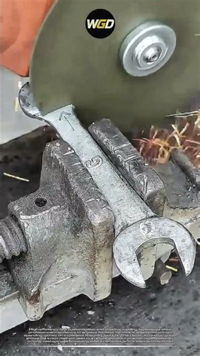 Custom wrench modification tool! How to cut and weld hardware for unique repair jobs