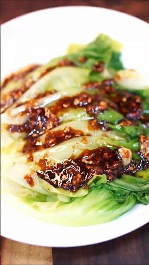 How to make Lettuce with Oyster Sauce in 10-min #chinesefoodrecipe #recipe #cooking
