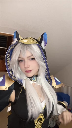 Cosplay Transition Featuring Cipher from Honkai Star Rail
